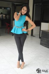 Khenisha Chandran at Jagannatakam Movie Date Press Meet